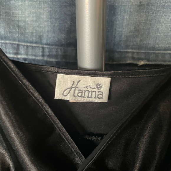 Coquette grunge vintage layered sheer black babydoll lingerie with bow - Picture 2 of 2